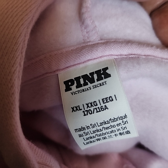 Victorias Secret Pink  JOGGER SET. Zip Hoodie, Campus SET. size.Xxl - Picture 6 of 7